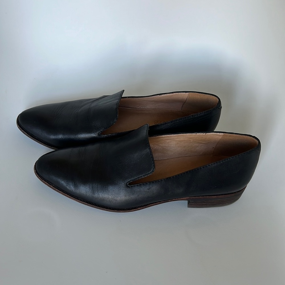 Madewell black leather Orson loafers, 8(8.5) - Picture 3 of 8